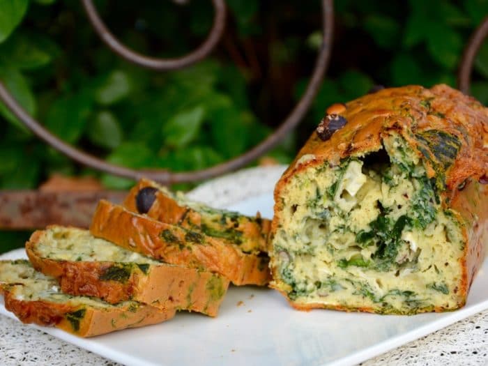 Cakes aux épinards, chèvre et menthe