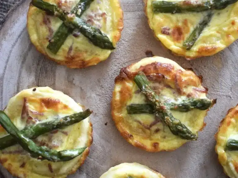 Tartelettes aux asperges
